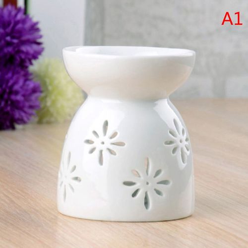 Bougeoir en céramique avec Eva d'huiles essentielles, diffuseur d'aromathérapie, lampes d'encens, porcelaine, maison, salon ouvertement, nouveaux modèles, 1PC