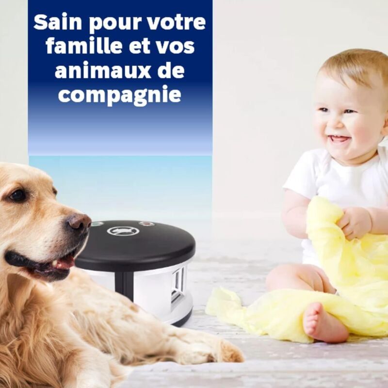 Repulsif ultrason 360 anti rats, souris, rongeurs, cafards ... - 4