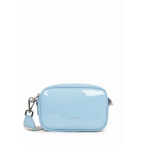 Lancaster Sac bandouliere Vernis firenze 480-105 - BLEUCIEL