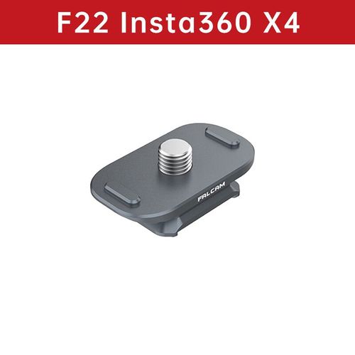 FALSCreenshot-Plaque de dégagement rapide pour Instage 360 Guardian,caméra d'action,moto,équitation,ski,vol,prise de vue vidéo,F22,F22