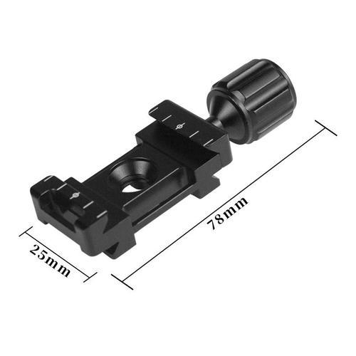 Mini support de pince à dégagement rapide,25mm,22mm,compatible Arca-Swiss,trépied,appareil photo reflex numérique,lumière d'appoint de micro,plaque d'extension,support rapide - Type 25mm Clamp