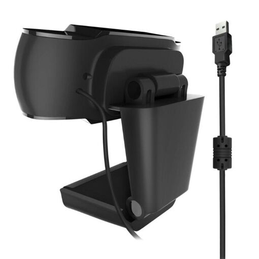 Webcam HD 1080p, cam�ra USB rotative, avec Microphone, pour ... - 2