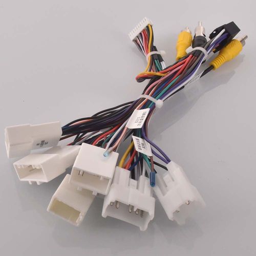 Adaptateur De Câble De Faisceau De Câblage D'autoradio Stéréo Android 16 Broches, Pour Toyota Camry Corolla Rav4 Sienna Highlander Pour Lexus Es300