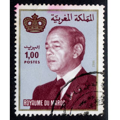 Timbre Royaume Du Maroc.1,00.Postes.