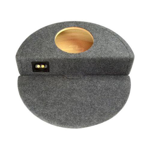 Caisson vide MDF 10L sub20 pour emplacement roue de secours 540x140mm