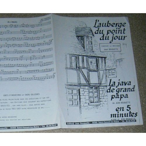 L'auberge Du Point Du Jour - La Java De Grand Papa - En 5 Minutes