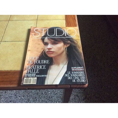 Studio Magazine Numero 59 Beatrice Dalle