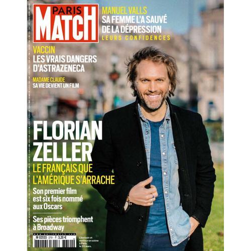 Paris Match 3751 - Florian Zeller - 25 Mars 2021