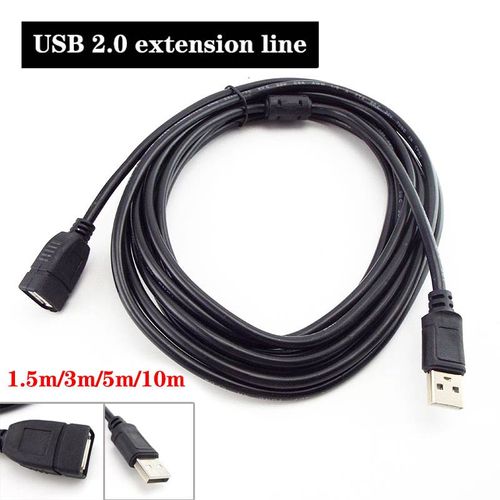 Câble d'extension de données USB 1.5 mâle à femelle, 2.0 m 3m 5m 10m, Super vitesse, pour clavier d'ordinateur