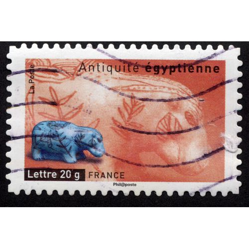 Timbre Antiquité Égyptienne.Lettre 20g.France.La Poste.