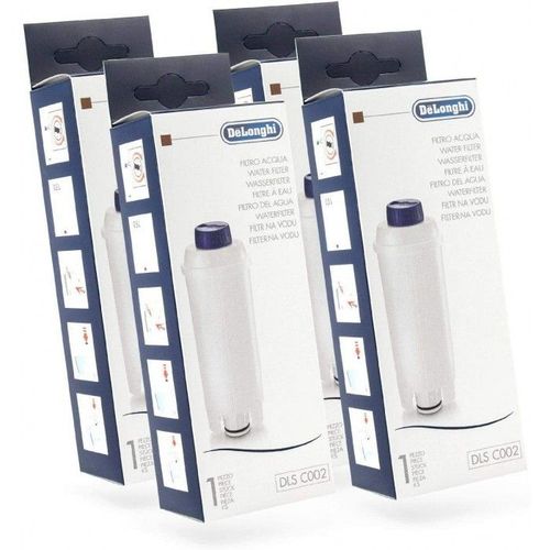 Lot De 4 Filtres À Eau Originaux Pour Machines À Café Delonghi