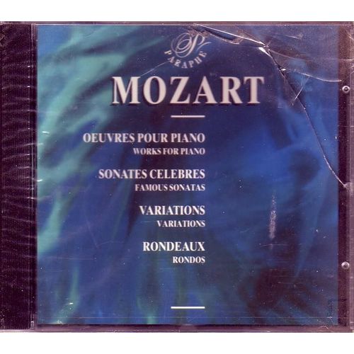 Oeuvres Pour Piano, Sonates Célèbres, Variations, Rondeaux