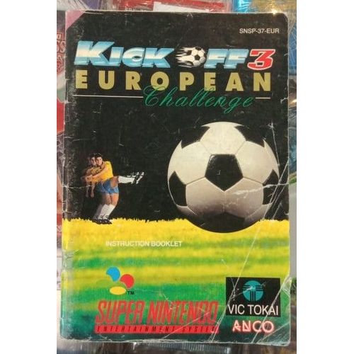 Kick Off 3 European Challenge - Notice - Super Nintendo