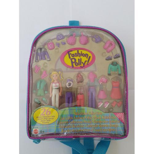 Sac à dos Fashion Polly 26 éléments de 1999 Mattel 25598