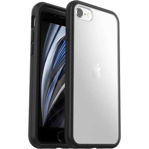 Otterbox React Series - Coque De Protection Pour Téléphone Portable - Cristal Noir - Pour Apple Iphone 7, 8, Se (2e Génération), Se (3rd Generation)