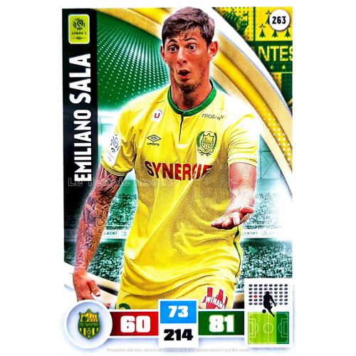 Carte Panini Adrenalyn Xl 2017-2018 : Emiliano Sala #263