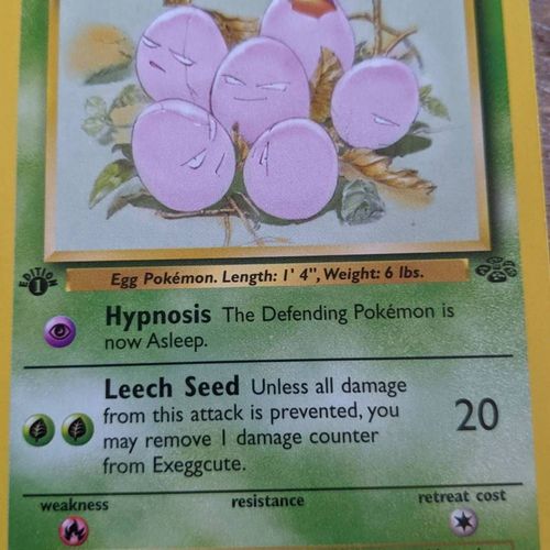 Noeufnoeuf ( Exeggcute ) 52/64 Set Jungle Eng