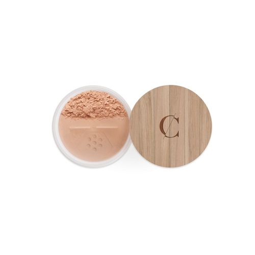 Fond De Teint Bio Mineral - Couleur Caramel - Fond De Teint Poudre Libre 