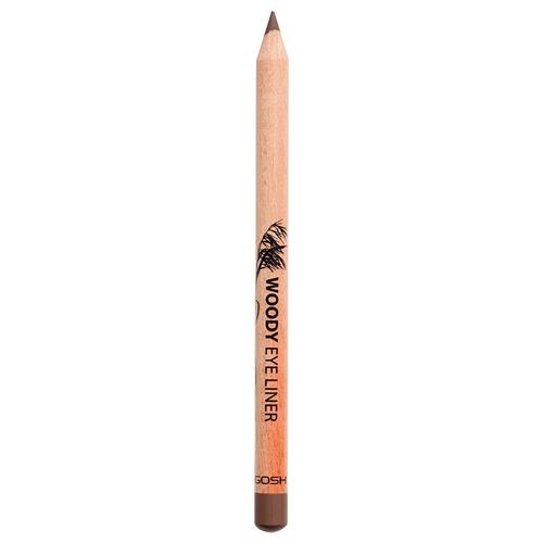 Woody Eye Liner - Gosh Copenhagen - Crayon Eyeliner En Bois Naturel, Couleur Intense, Longue Tenue 