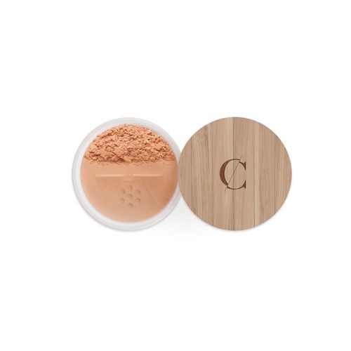 Fond De Teint Bio Mineral - Couleur Caramel - Fond De Teint Poudre Libre 