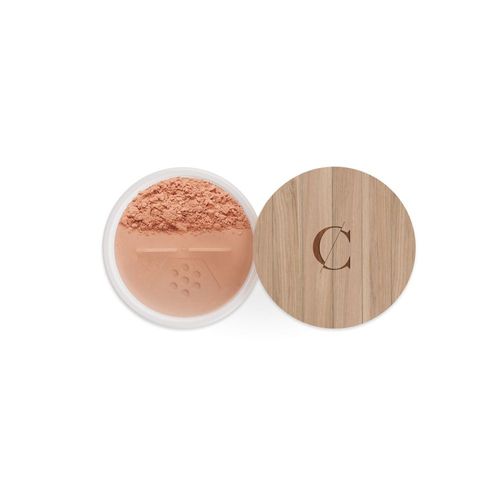 Fond De Teint Bio Mineral - Couleur Caramel - Fond De Teint Poudre Libre 