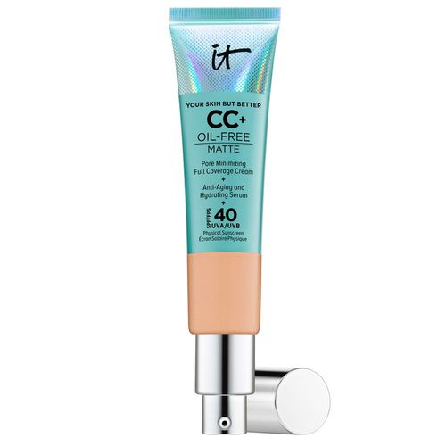 Your Skin But Better Cc+ Cream Oil Free Matte - It Cosmetics - Cc Crème Correctrice Haute Couvrance Anti-Pores Apparenés 