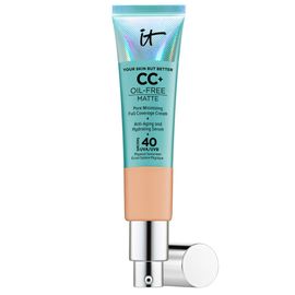 Your Skin But Better Cc+ Cream Oil Free Matte - It Cosmetics - Cc Crème Correctrice Haute Couvrance Anti-Pores Apparenés 