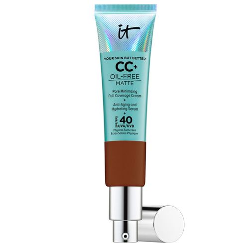 Your Skin But Better Cc+ Cream Oil Free Matte - It Cosmetics - Cc Crème Correctrice Haute Couvrance Anti-Pores Apparenés 