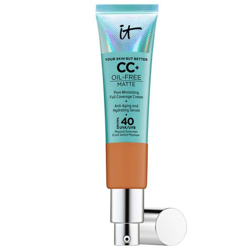 Your Skin But Better Cc+ Cream Oil Free Matte - It Cosmetics - Cc Crème Correctrice Haute Couvrance Anti-Pores Apparenés 