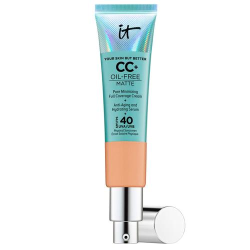 Your Skin But Better Cc+ Cream Oil Free Matte - It Cosmetics - Cc Crème Correctrice Haute Couvrance Anti-Pores Apparenés 