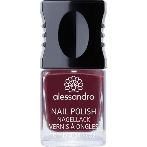 Vernis À Ongles 905 Rouge Noir 10ml - Alessandro - Vernis À Ongles Coloré 