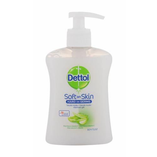 Dettol 250ml Doux Sur La Peau Aloe Vera, Savon Liquide