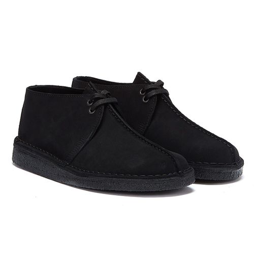 Clarks Originals Desert Trek Suede Chaussures Noires Pour Hommes - 47 - 46 - 43