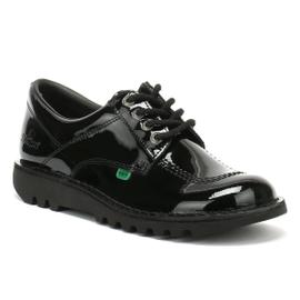 Kickers Kick Lo Chaussures Noir Vernies 40 42 Rakuten