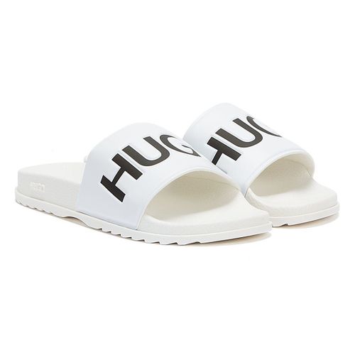 Hugo Match Slide Sandales Blanches Pour Hommes - 41