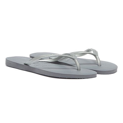 Havaianas Tongs Slim Femme Gris Acier - 35/36