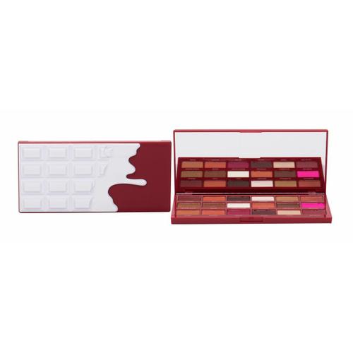 Maquillage Révolution Londres 18g I Coeur Révolution Chocolat, Velours Rouge, Ombre À Paupières 