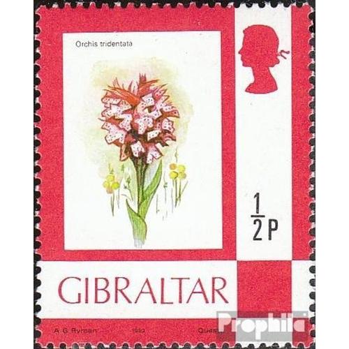 Gibraltar 348iv (Édition Complète) Neuf 1982 Flora Et Flora