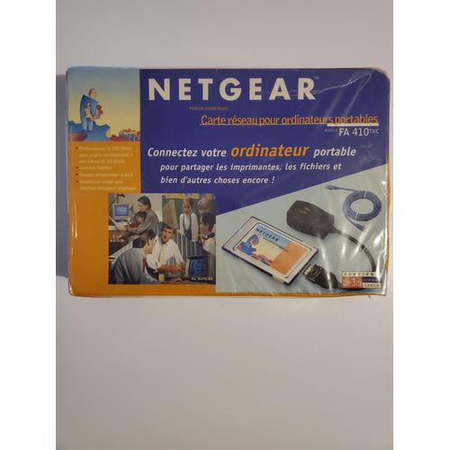 Netgear Carte Réseau FA 410TXC NoteBook 100 Mbit/s