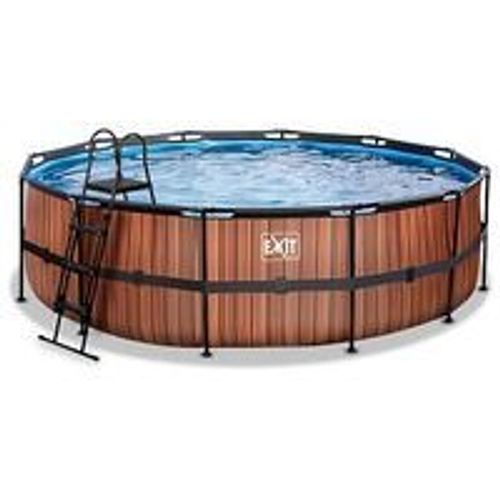 EXIT TOYS Piscine Bois 488 x 122 cm