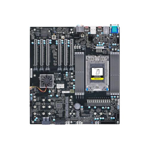 SUPERMICRO M12SWA-TF - Carte-mère - ATX étendu - Socket sWRX8 - AMD WRX80 Chipset - USB-C Gen2, USB 3.2 Gen 1, USB 3.2 Gen 2, USB-C Gen 2x2 - 10 Gigabit LAN, Gigabit LAN - carte graphique...
