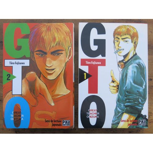 Lot De 2 Mangas Gto / N°1 Et N°2 (2004)