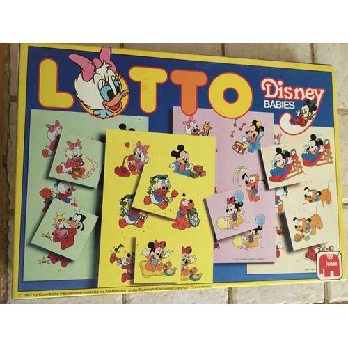 Lotto Disney Babies Jumbo 1987