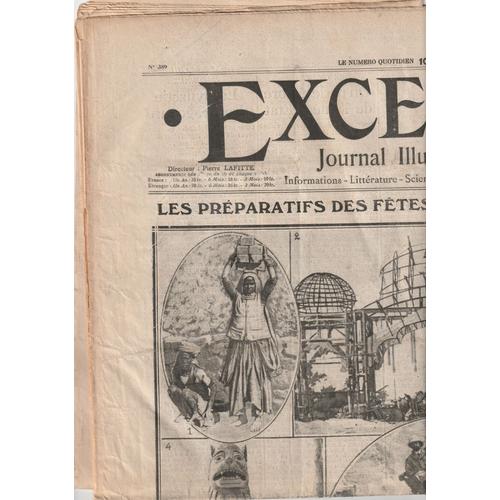 Excelsior Du 9 Décembre 1911