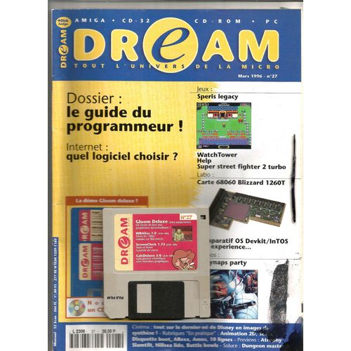 Amiga Dream N°27 Tout L'univers De La Micro