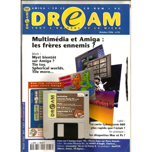 Amiga Dream N°33 Tout L'univers De La Micro