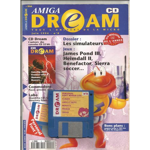 Amiga Dream N°8 Tout L'univers De La Micro
