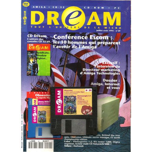 Dream N°20 Amiga Tout L'univers De La Micro