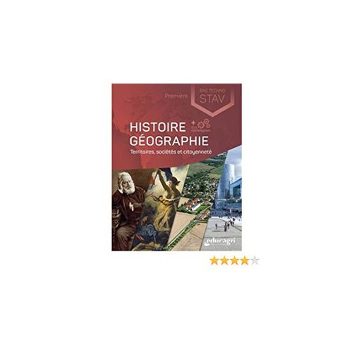 Histoire Géographie Territoires, Sociétés Et Citoyenneté 1re Bac Techno Stav