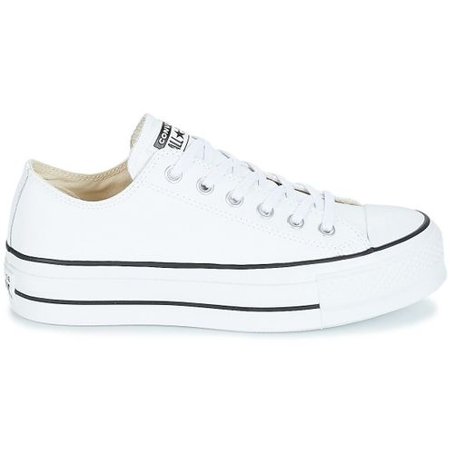 Converse Chuck Taylor All Star Platform Clean Leather Low-top 561680c Noir